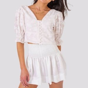 Koch Piper Top in Pink Dream